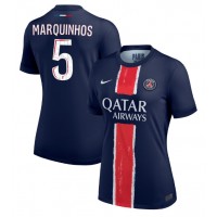 Camiseta Paris Saint-Germain Marquinhos #5 Primera Equipación para mujer 2024-25 manga corta